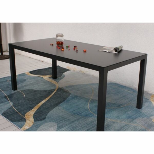 Outdoor Aluminium Dining Furniture All Weather - Brown - Image 6
