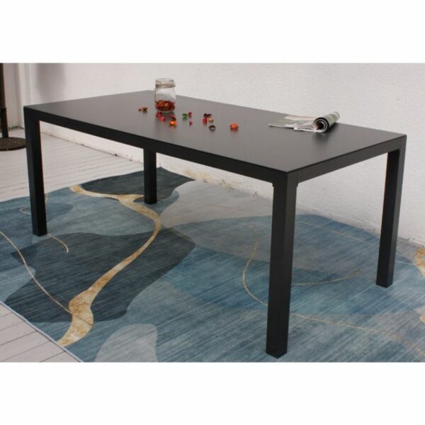 Outdoor Aluminium Dining Furniture All Weather - Brown